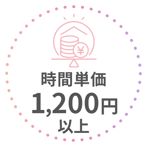 時間単価1,200円
